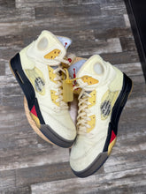 Load image into Gallery viewer, Jordan 5 Off-White Sail (13)
