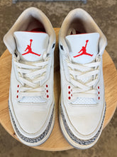 Load image into Gallery viewer, Jordan 3 Reimagined White Cement (8.5)
