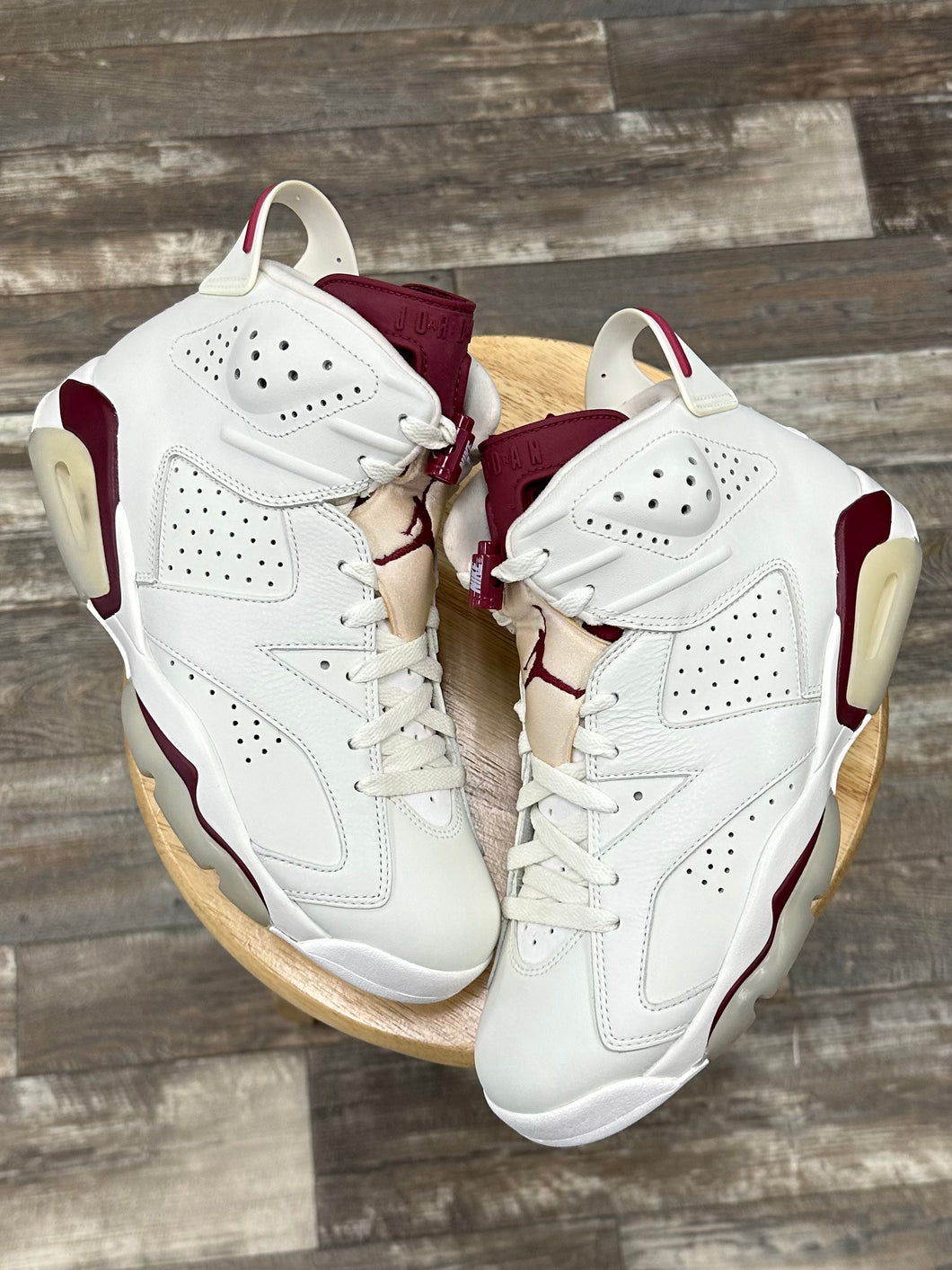 (DS) Jordan 6 Maroon (NO BOX) (9)