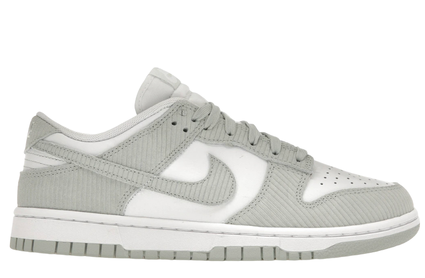 Nike Dunk Low Light Silver Corduroy (7.5Y / 9W)